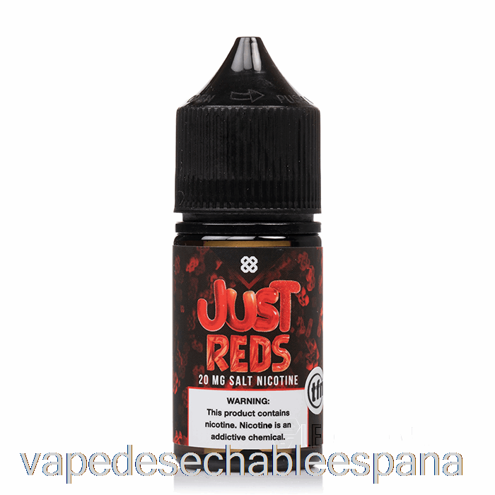 Vape Desechable España Just Reds - Sal De Escisión - Alt Zero - 30ml 40mg